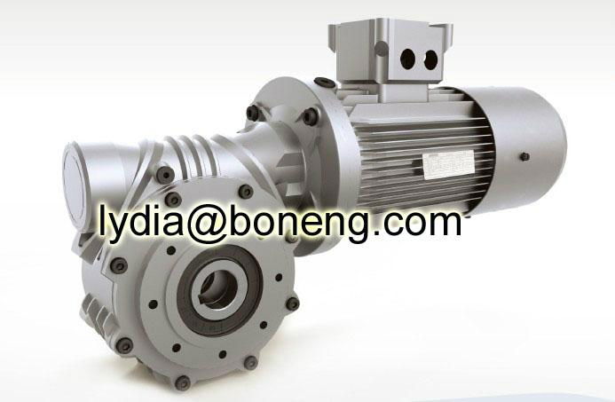 RV series cast aluminum worm gearbox gear unit