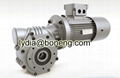 RV series cast aluminum worm gearbox