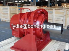 P series inline planetary gear reducer 