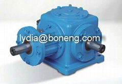 T series 90 degree bevel gearboxes