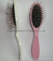 Portable Wig Brush Hair Comb Wig Care Anti-static Brush Steel Brush 2