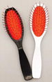 Portable Wig Brush Hair Comb Wig Care Anti-static Brush Steel Brush 1