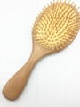 Bamboo Paddle Brush for Wet and Dry Hair 1