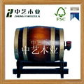 FSC&SA8000 wooden wine barrel 2