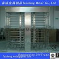 Double door total high stainless steel turnstiles