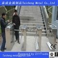 Vertical multi-three roller gates manufactured