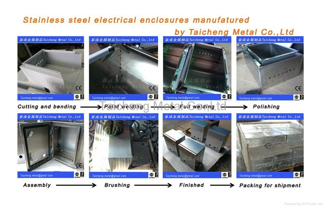 Stainless steel distribution box 4