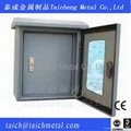 OEM double doors metal waterproof electrical panel box