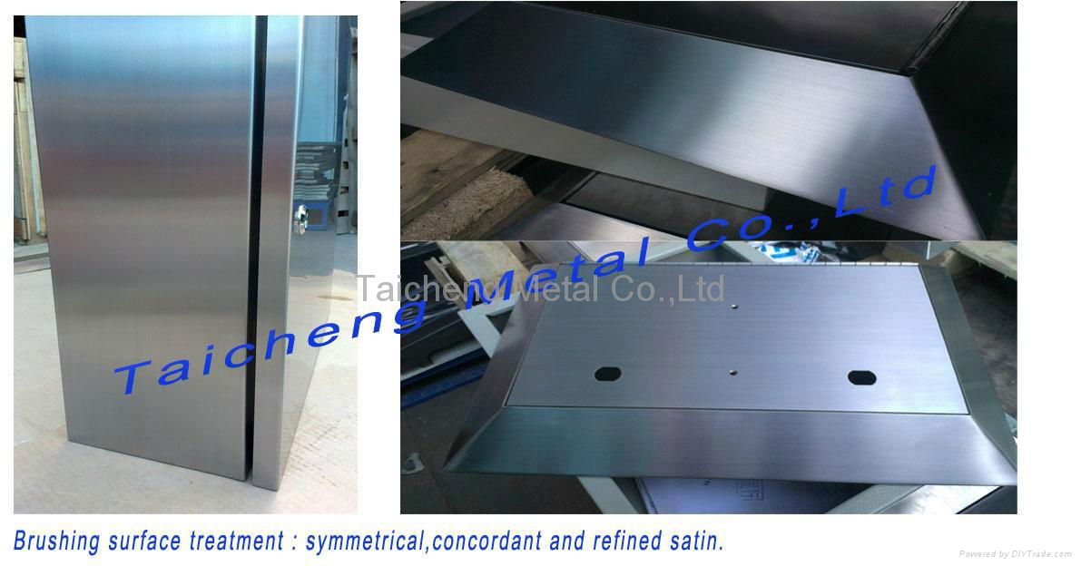 Stainless Steel electrical control panel boxes custom 5