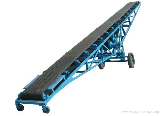 flexible mobile Belt Conveyor with ISO and CE certificates inclined belt conveyo 2