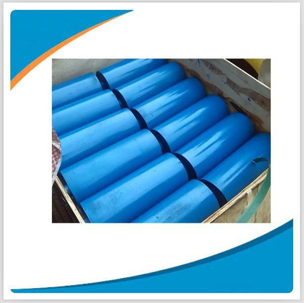 Coal mining steel  flat conveyor roller 3