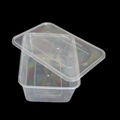Rectangular Shape PP Food Container with Lid 650ml 2