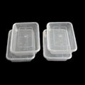 Rectangular Shape PP Food Container with Lid 650ml 3