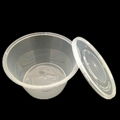 Round PP Food Container with Lid 1250ml 1