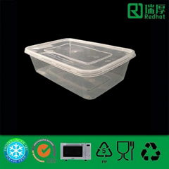 PP Food Container with Lid 650ml