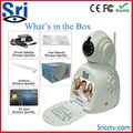 HD CCTV Wireless network video camera P2P free vedio call Recorder Monitor H.264 3