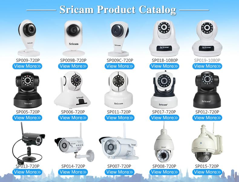 Sricam Alarm camera Night Vision 1.0 Megapixel onvif Security IP Camera 4