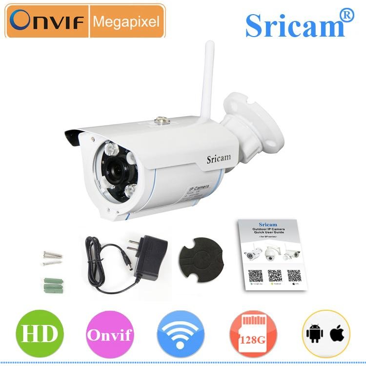 Sricam HD Wireless P2P Camera 720P HD Night Vision IP Camera128GB MicroSD Card   2