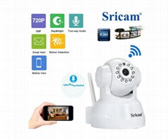 WIFI Robot Security Surveillance Wireless P2P pan tilt Indoor network Wifi camer