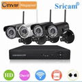 Wifi Camera System home P2P Waterproof outdoor Surveillance camera NVR Kits wifi 2