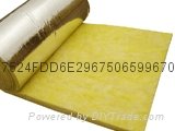 GLASS WOOL BLANKET WITH FOIL