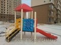 黑龙江地区儿童滑梯展示【哈尔滨龙钢组合滑梯】