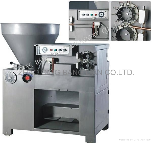 Vacuum Sausage Filling & Knoting Machine