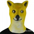 latex yellow doge mask 2