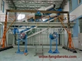 rock and roll rotomolding machine with oven 2