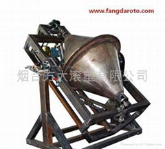 DIRECT FIRE HEATING SWING ROTOMOLDING MACHINE