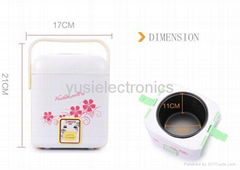 Key Family Travel Portable Mini Electric Rice Cooker