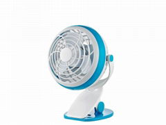 4'' Desk Clip Battery Cooling Mini USB Fan