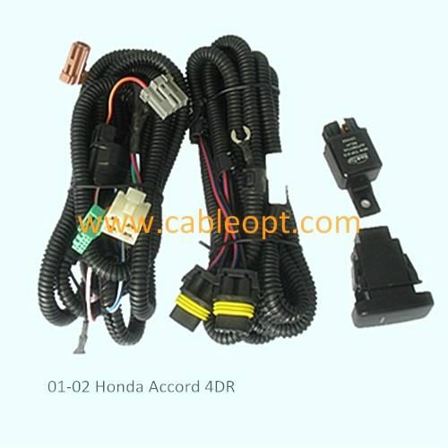 OPT-FW14  Fog Light Wire Harness for 01-02 Honda Accord 4DR