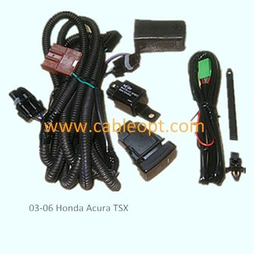 OPT-FW10  Fog Light Wire Harness for 03-06 Honda Accord TSX