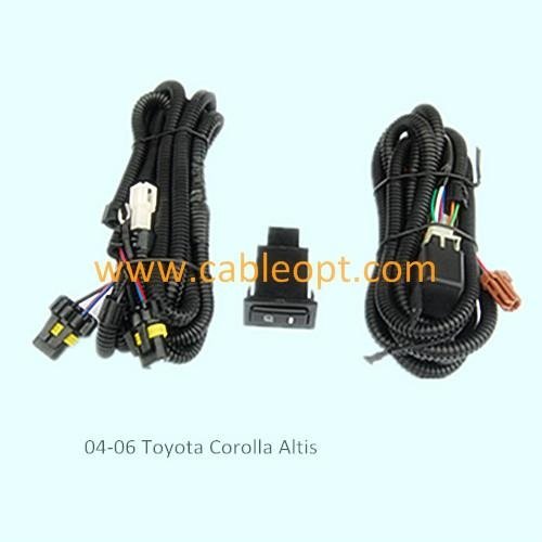 OPT-FW40  Fog Light Wire Harness for 04-06 Toyota Corolla Altis
