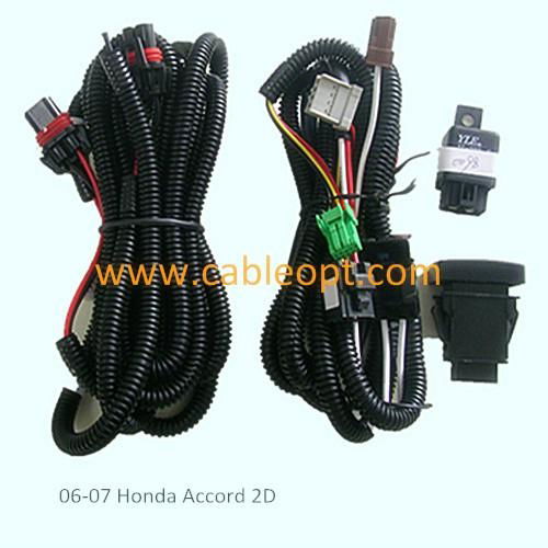 OPT-FW21  Fog Light Wire Harness for 06-07 Honda Accord 2D