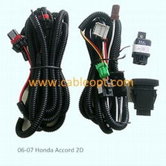 OPT-FW21  Fog Light Wire Harness for 06-07 Honda Accord 2D