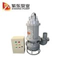 Electric submersible sand pump for