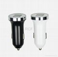 CE FCC RoHS 5V 3.1A Hot Selling Dual USB Tablet Car Charger 3