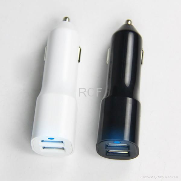 High Quality automotive battery USB Car Charger 4.2A for iphone i pod touch 5 2