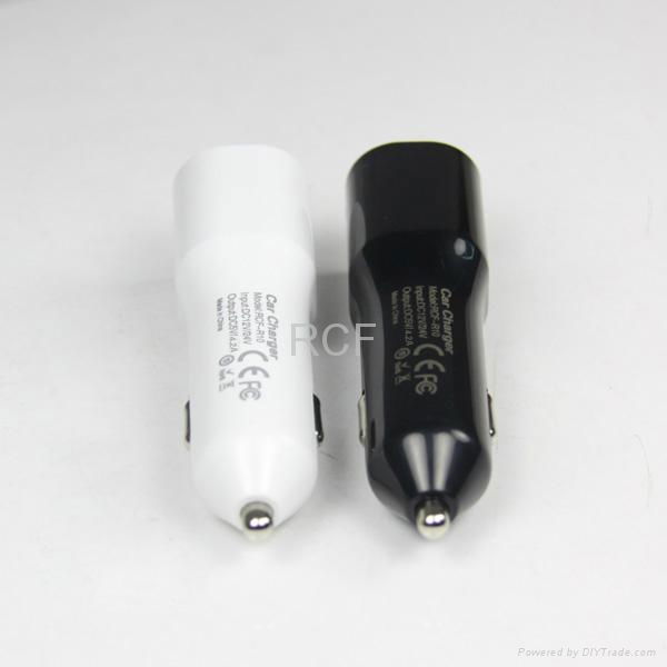 High Quality automotive battery USB Car Charger 4.2A for iphone i pod touch 5 3