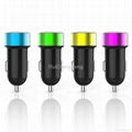 Newest Promotional Dual USB 3.1A Mobile Phone Charger for Iphone 5s Car Charger 3