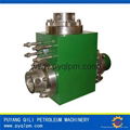 hydraulic cylinder assembly of  mud pump