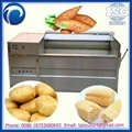 high capacity potato washing and peeling machine with good quality  2