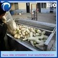 high capacity potato washing and peeling machine with good quality  3