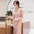 Women Causal loose knot Knitting Cappa thin Sweater 3