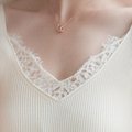 Women Lace patchwork Knitting Cami Top 5