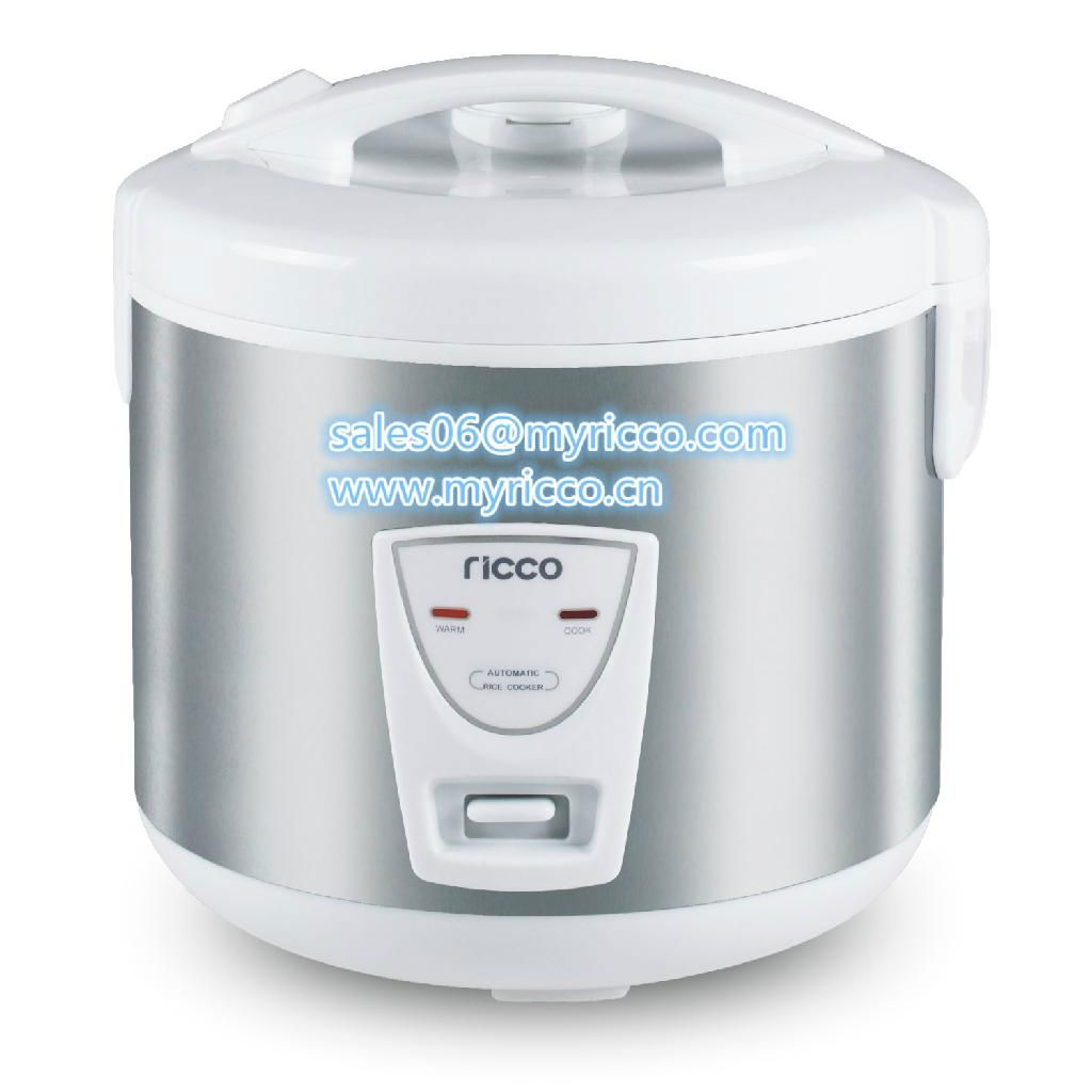 Stainless steel deluxe rice cooker 3