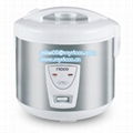 Stainless steel deluxe rice cooker 3