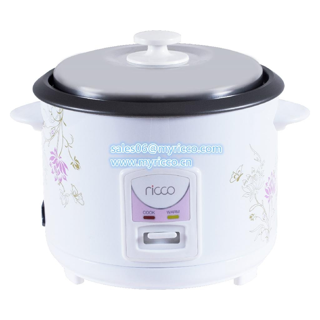 Cylinder straight type electric rice cooker with flower housing SRC